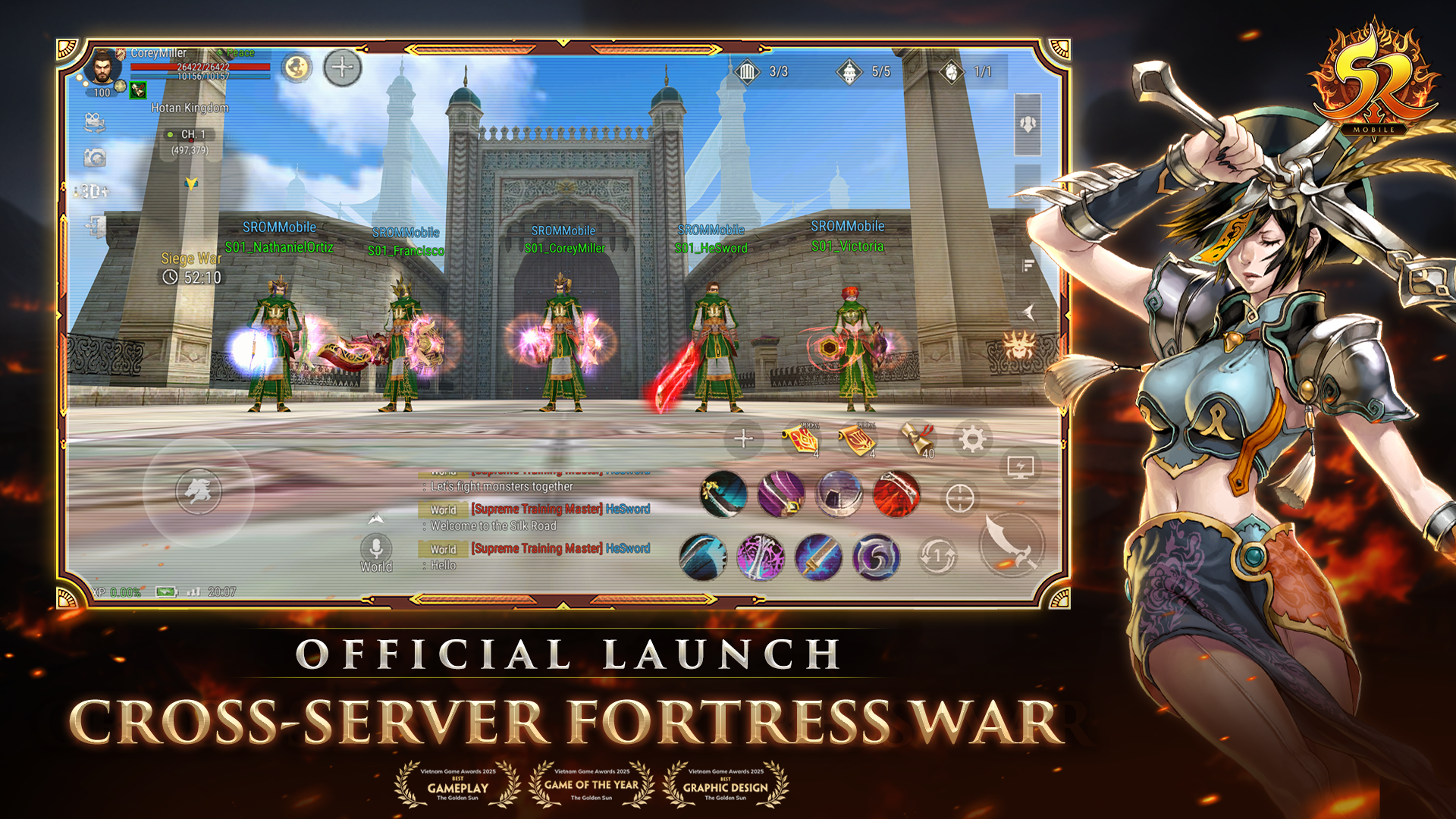 Silkroad Origin Mobile Game Screenshot