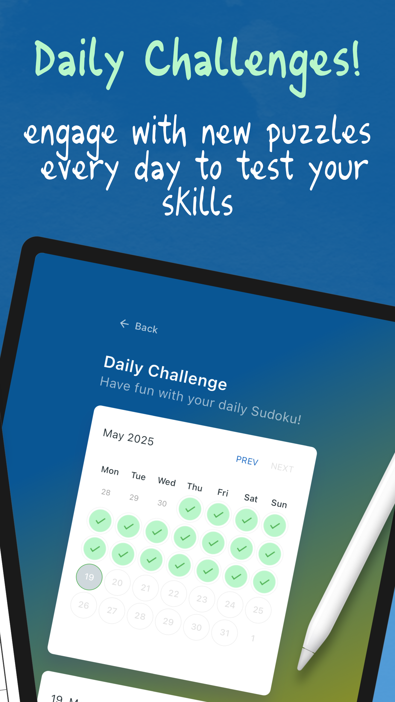 Sudoku - Paperlike! Game Screenshot