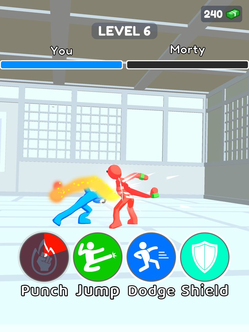 Kungfu Ragdoll ภาพหน้าจอเกม