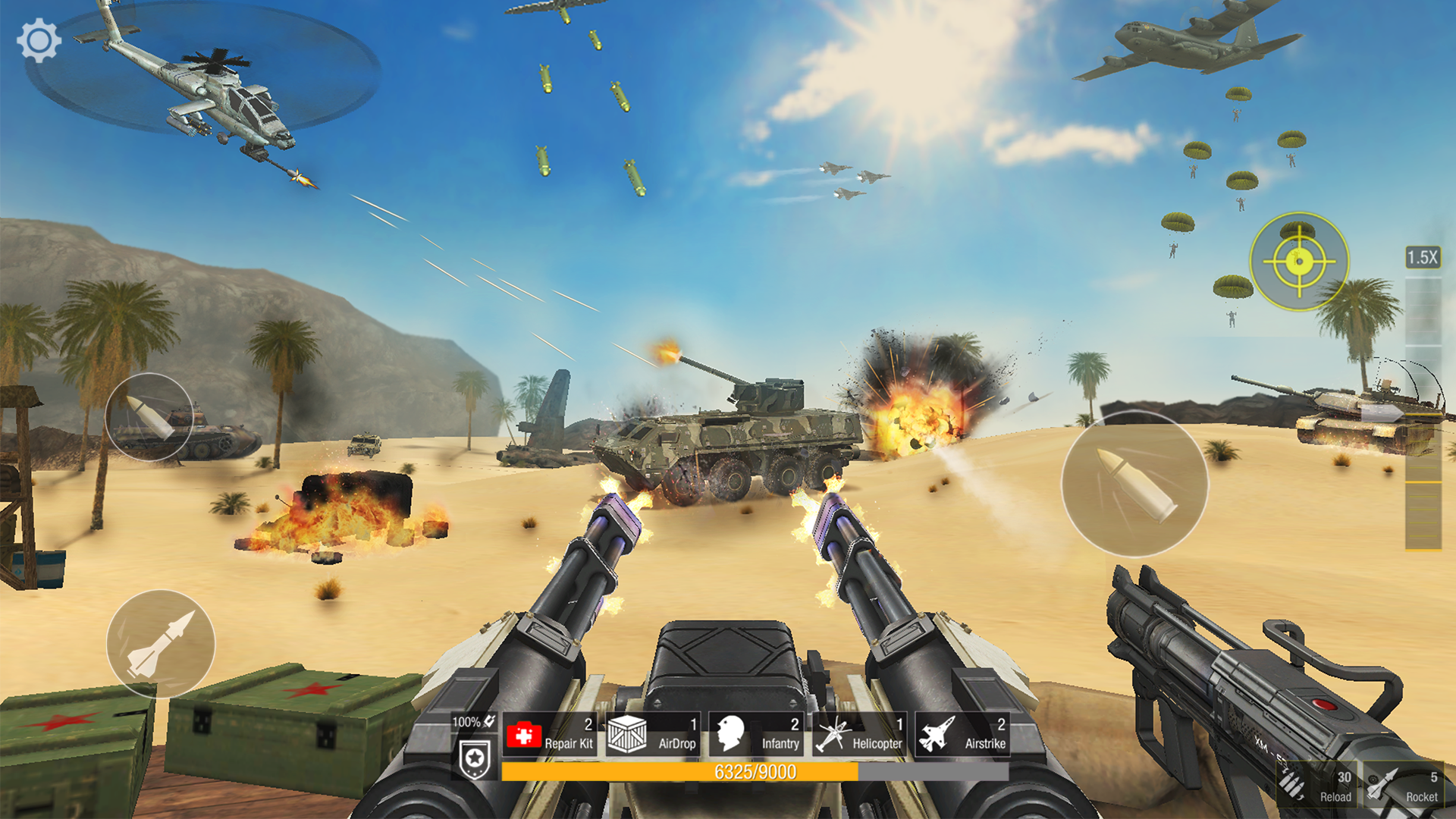 World War: Fight For Freedom ภาพหน้าจอเกม