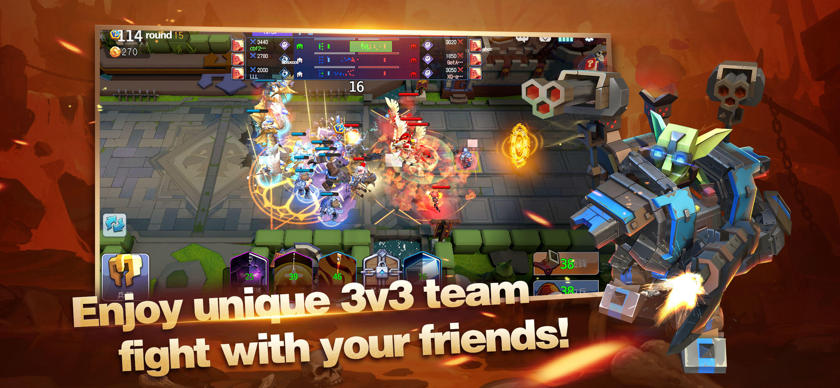 Clash Of Avatars Game Screenshot