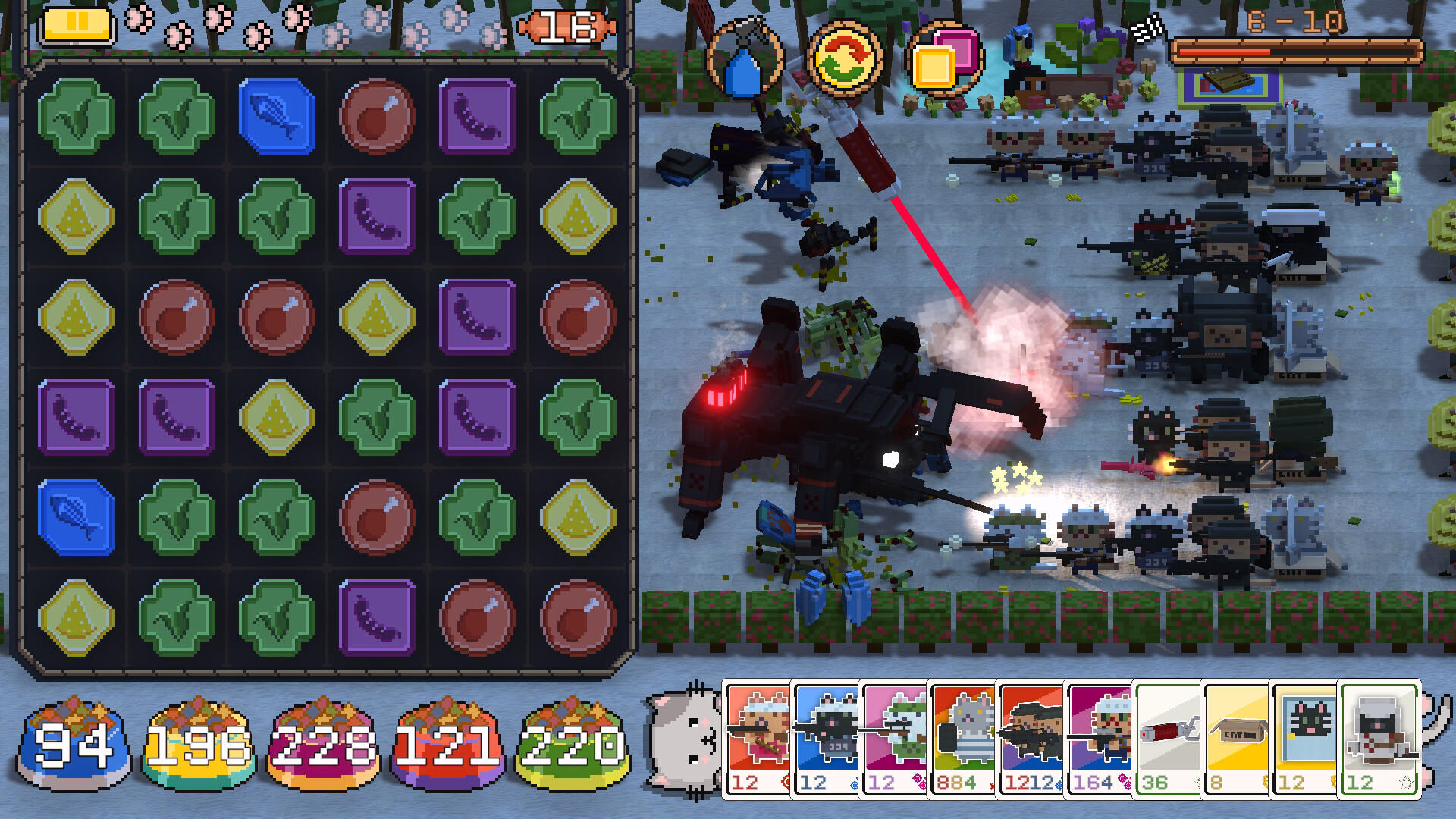 Cats on Duty Game Screenshot