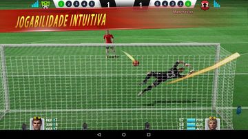 Captura de Tela do Jogo Soccer Shootout