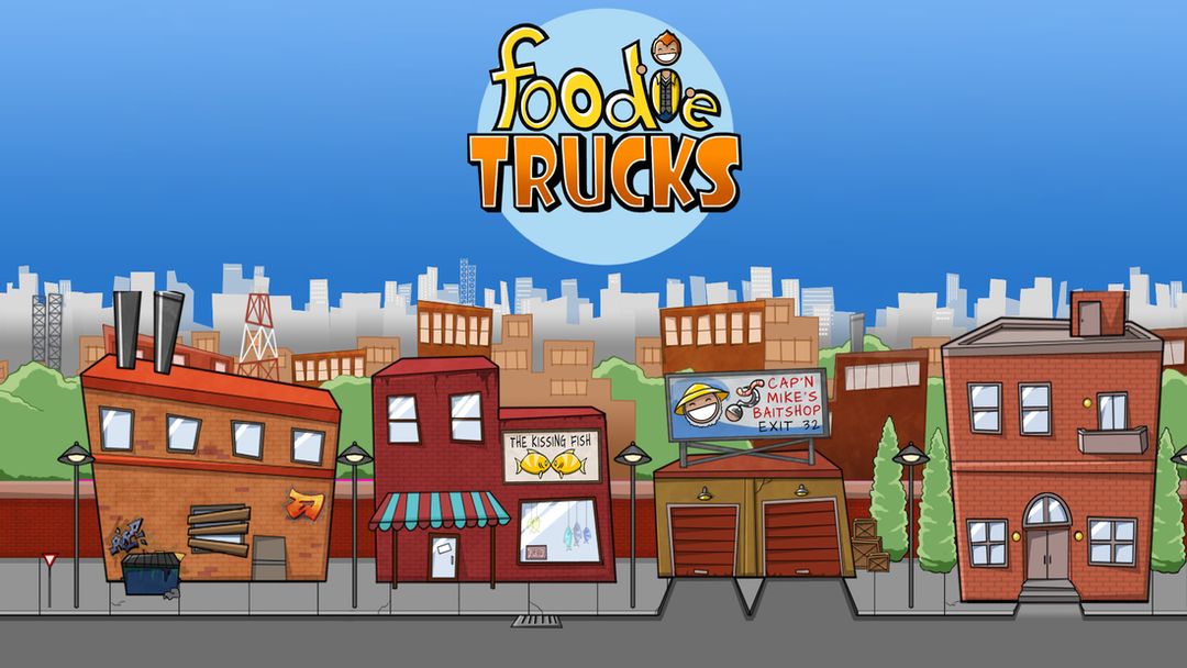 Foodie Trucks 게임 스크린 샷