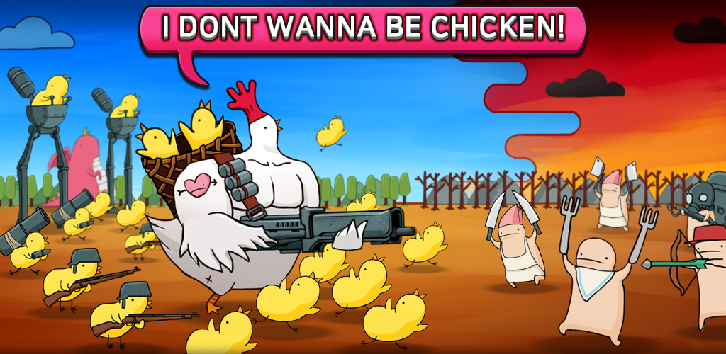 Banner of Chicken VS Man 