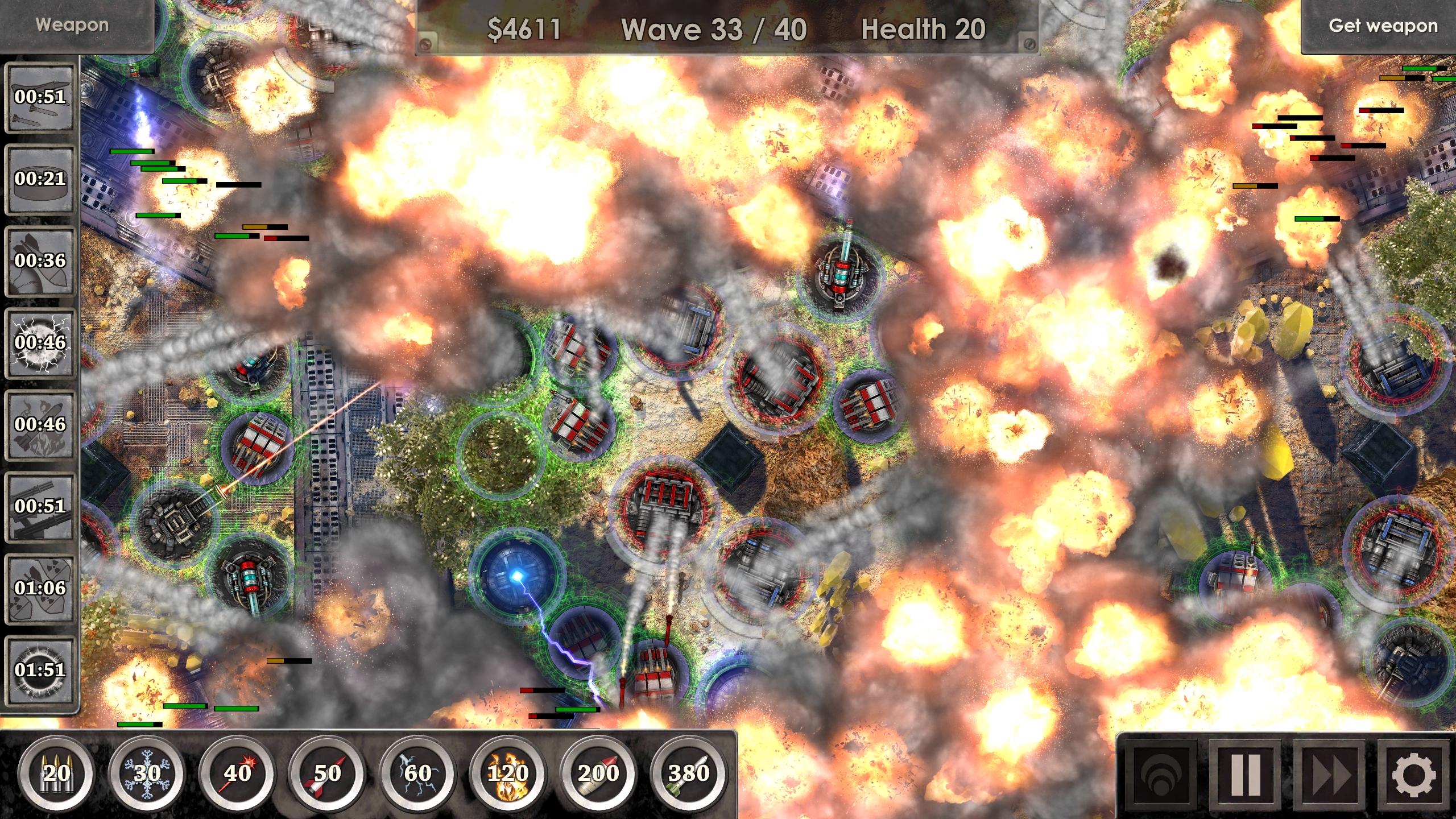 Defense Zone 3 Ultra HD Game Screenshot