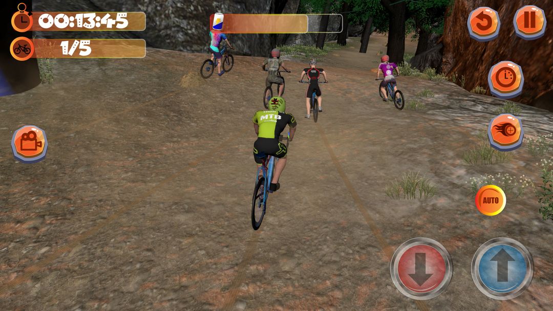 MTB Downhill 2 Multiplayer 게임 스크린 샷
