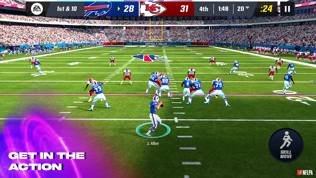 Screenshot of Madden NFL 24 Mobile Football