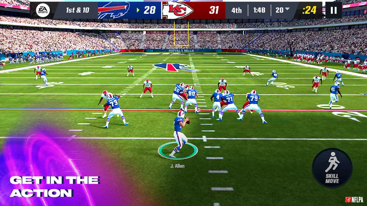 Screenshot 1 of Madden NFL 24 Seluler Sepak Bola 8.8.1