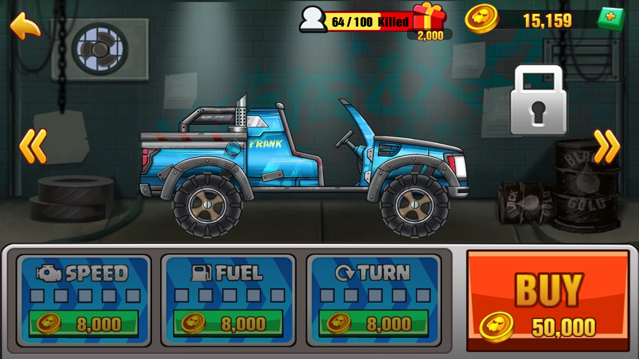 Screenshot of Racing Dismount - Turbo racing crazy