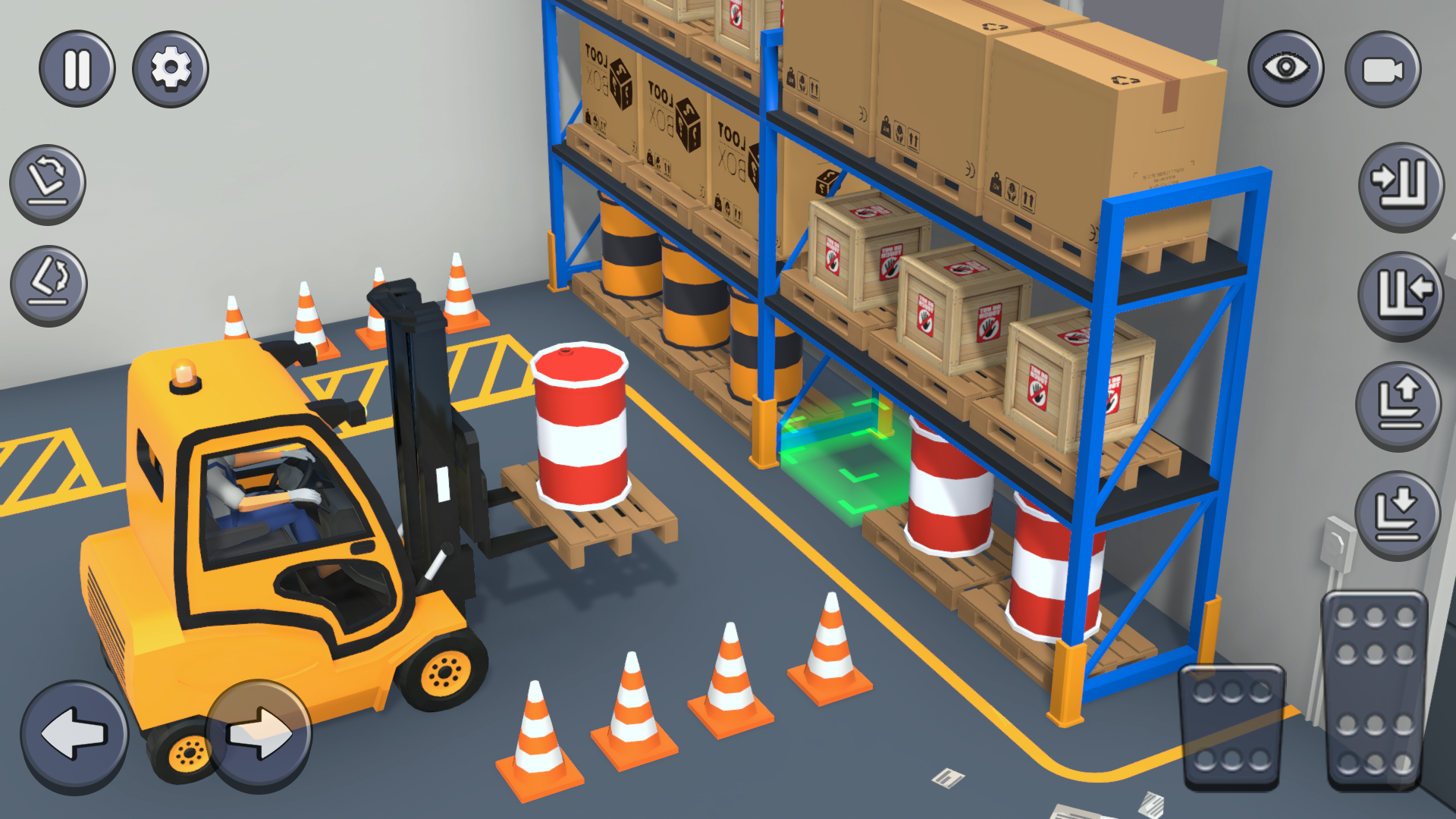 Forklift Warehouse Simulator Game Screenshot