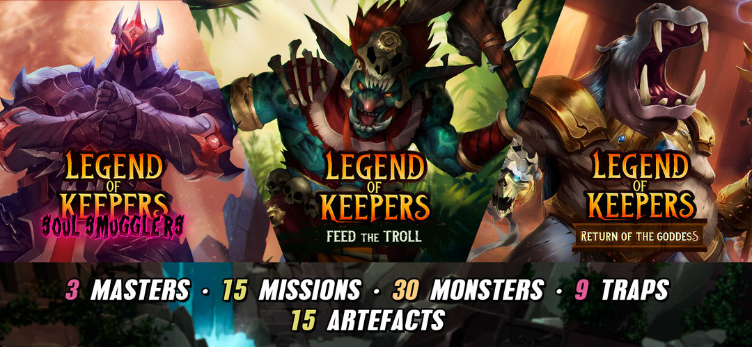 Legend of Keepers ภาพหน้าจอเกม