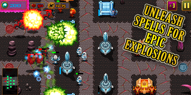 Warrior Defense Game Screenshot
