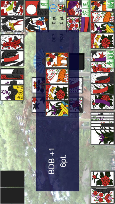 Screenshot of HANAFUDA Japan Free Lite - Japanese Traditional Card Game