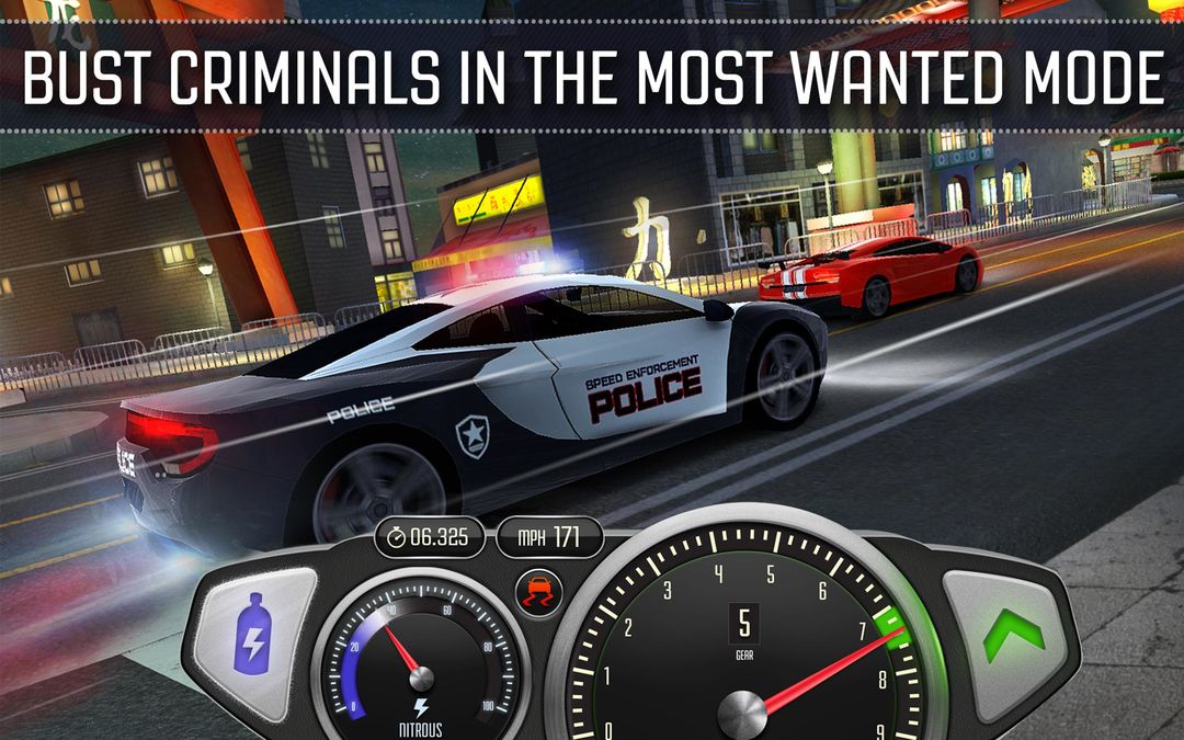 TopSpeed: Drag & Fast Racing screenshot game