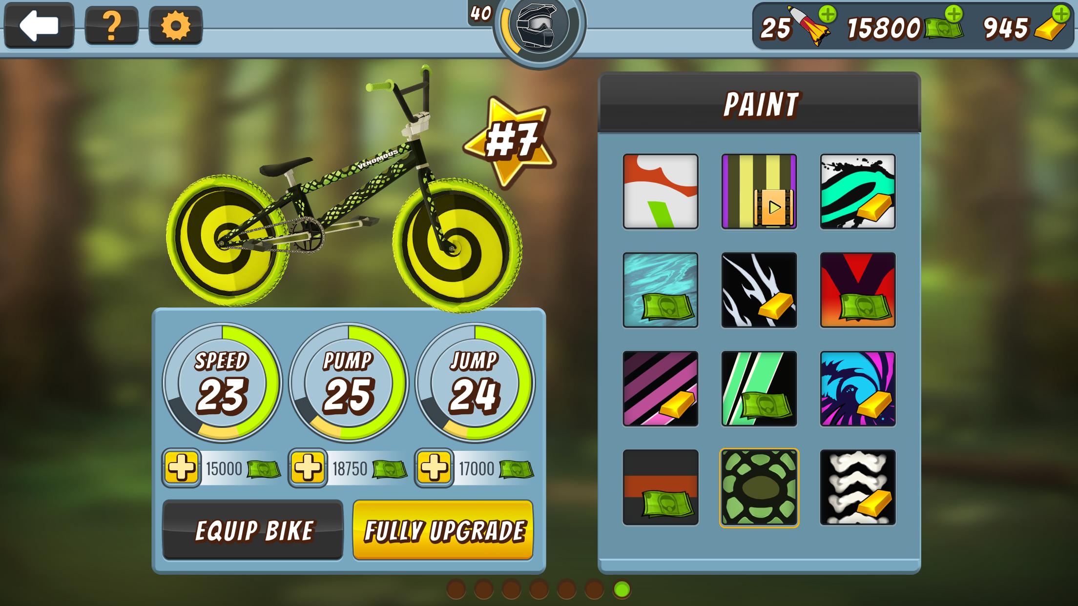Screenshot of Mad Skills BMX 2