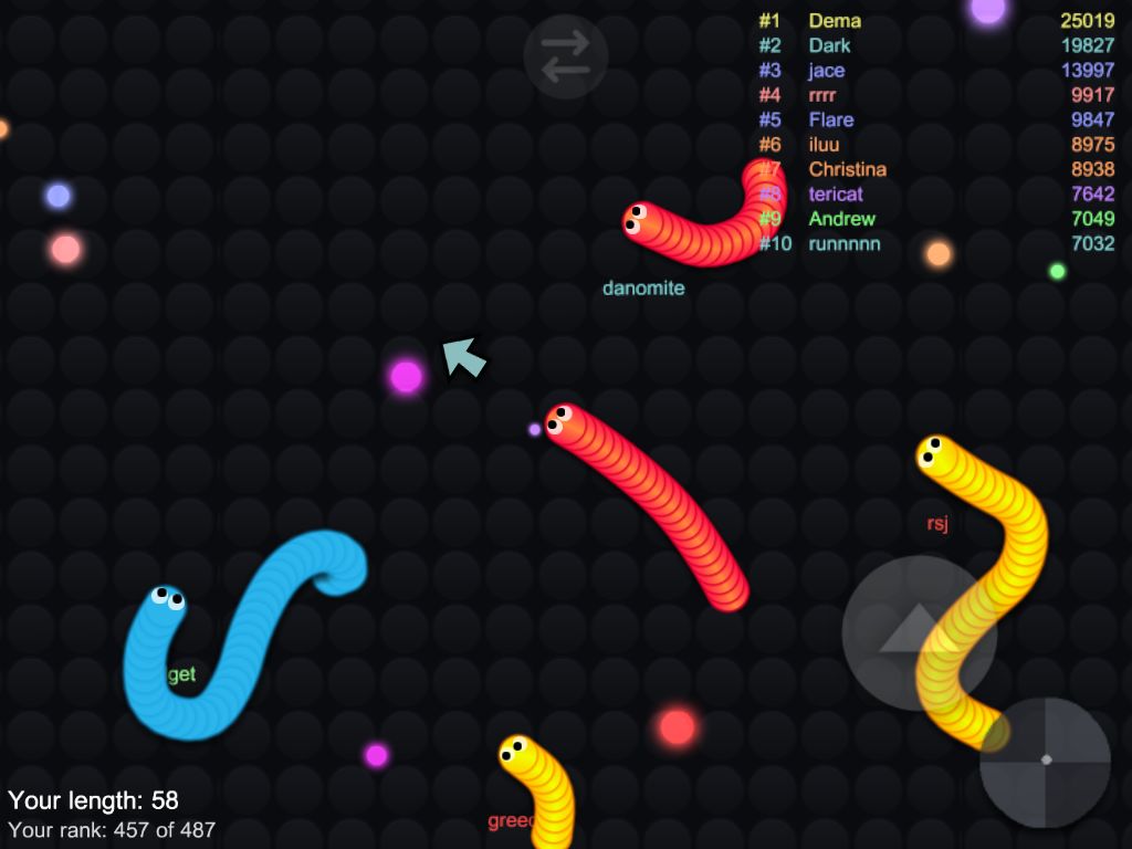 Snake Snither Battle IO 2017 screenshot game