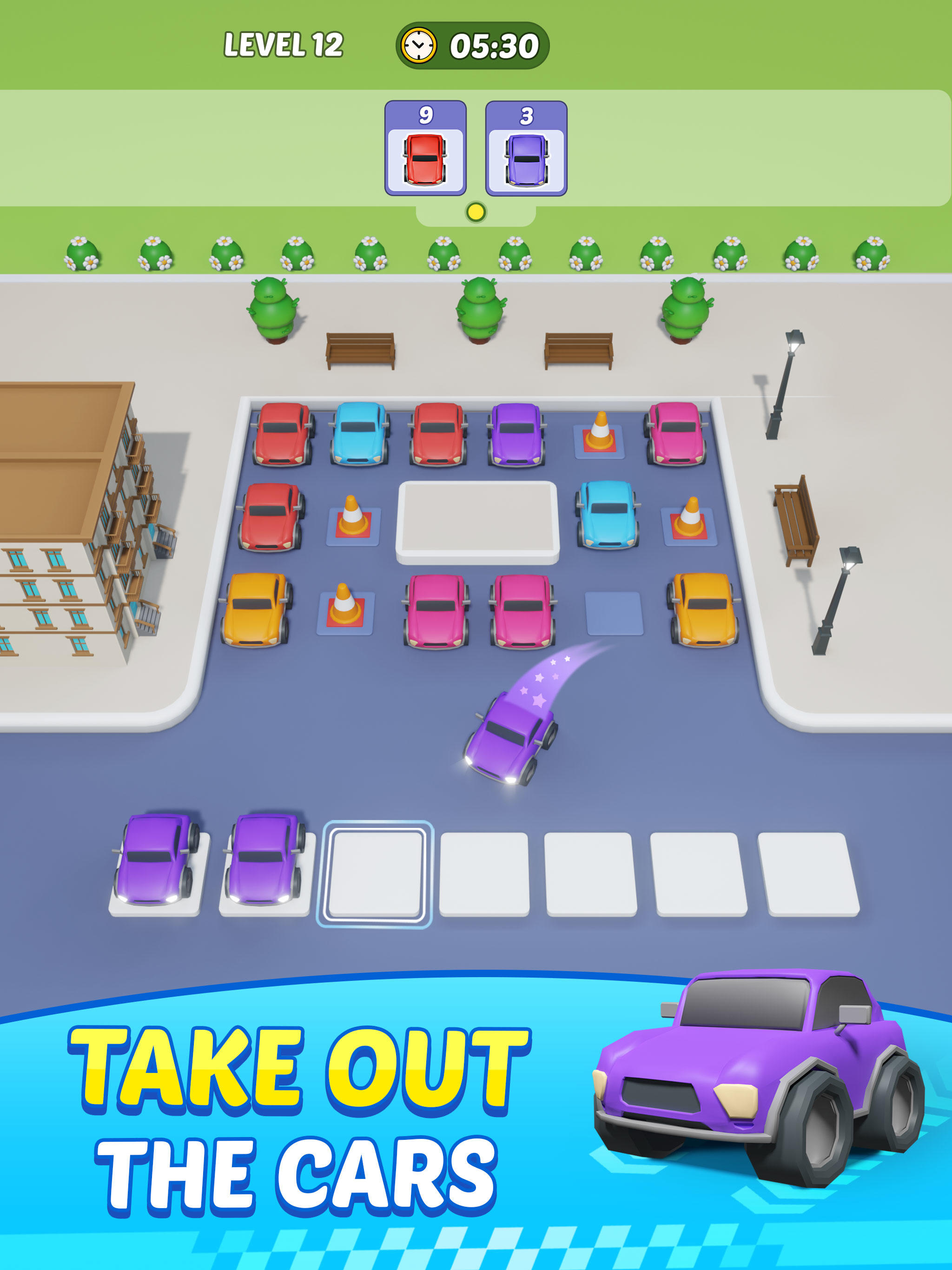 Triple Car Jam 3D: Car parking android iOS apk download for free-TapTap