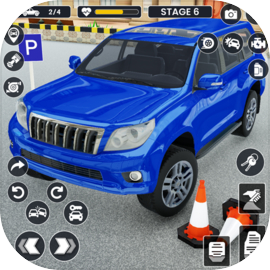 Prado Parking Car Game Offline android iOS apk download for free