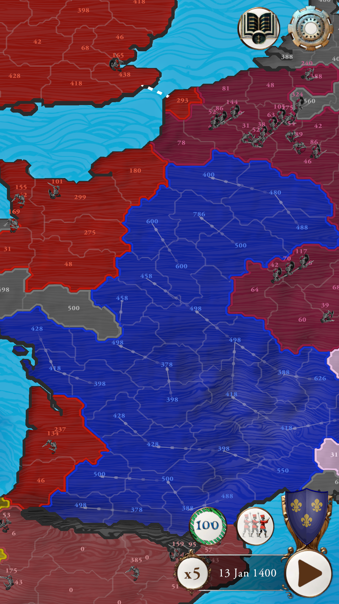Europe Conquest 2 Game Screenshot
