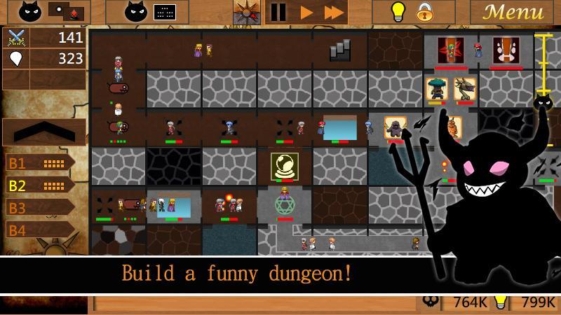 Dungeon Builder M Game Screenshot