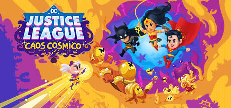 Banner of DC Justice League: Caos Cosmico 