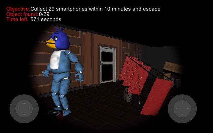 Two Nights at jumpscare ゲームのスクリーンショット