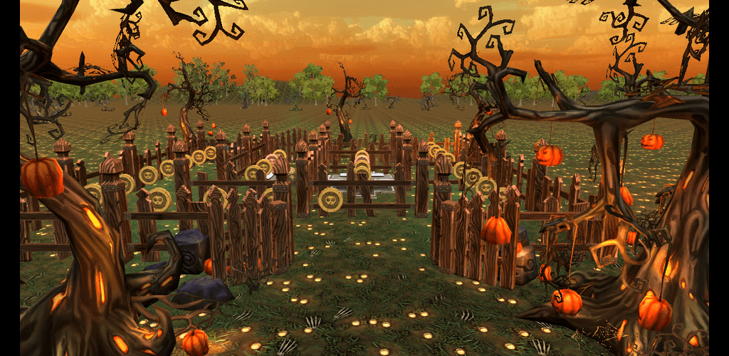 Spooky Maze 3D screenshot