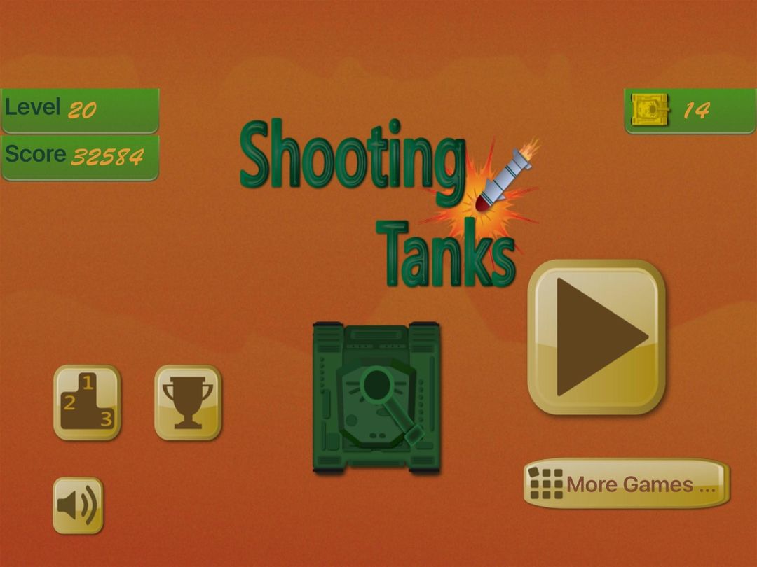 Screenshot of Shooting Tanks