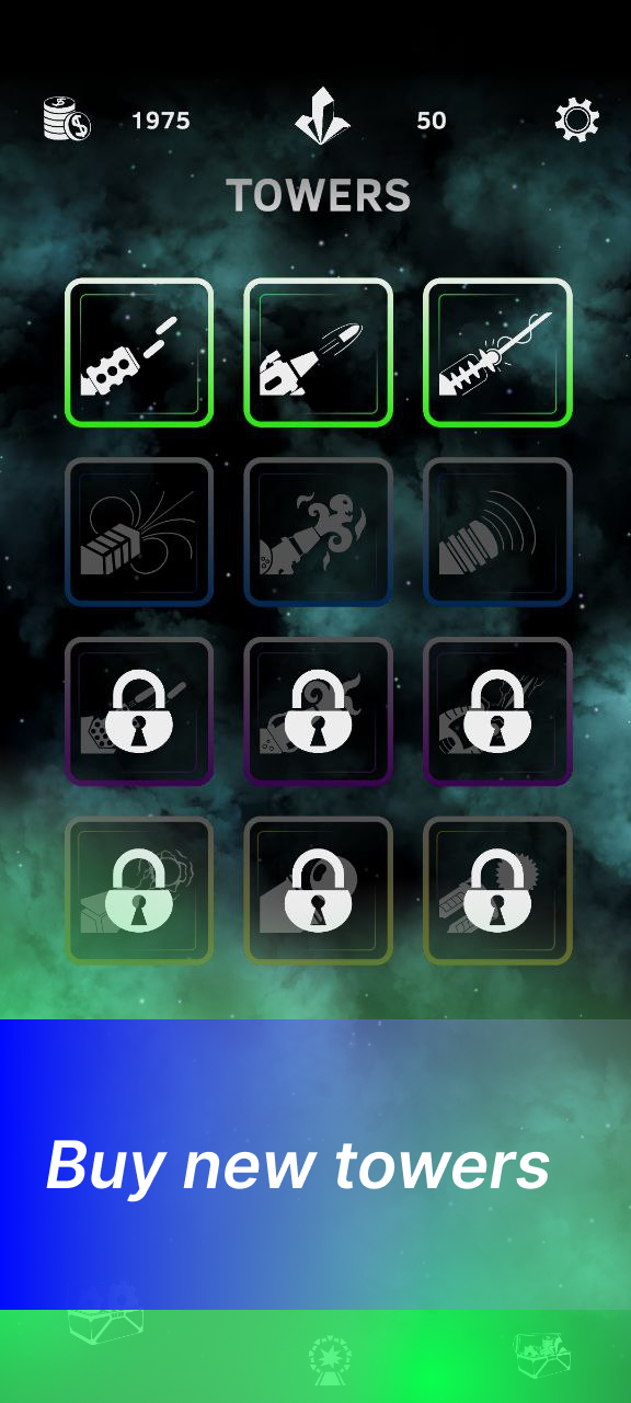 Merge Factory Tower Defense TD Game Screenshot