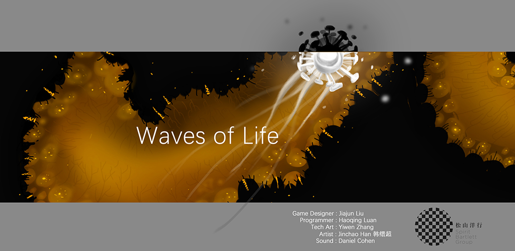 Banner of tide of life 