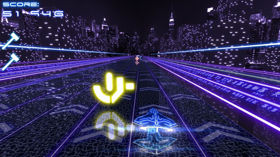 Neon City Free screenshot game