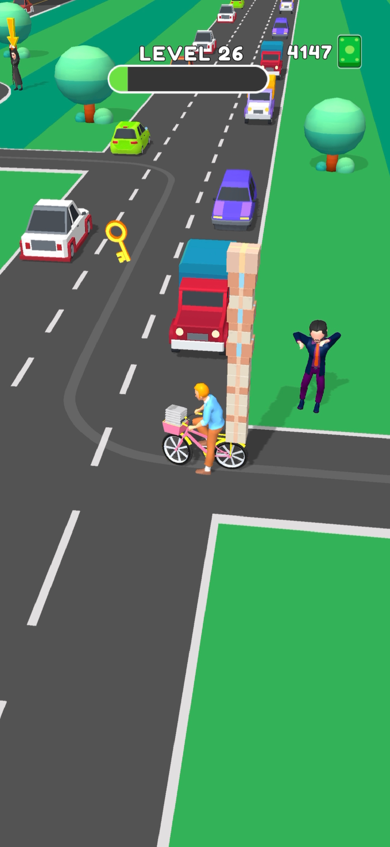 Screenshot 1 of 配達員 (Paper Delivery Boy) 1.22.0