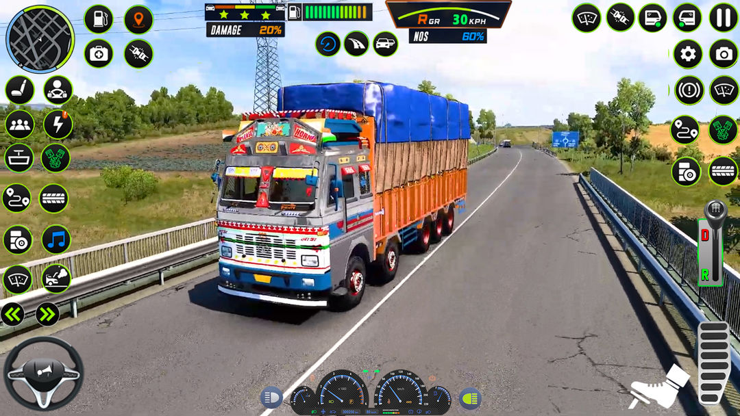 Screenshot of Indian Lorry Truck Game Sim 3D