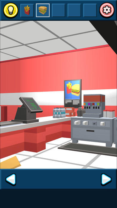 脱出ゲーム ハンバーガーショップからの脱出 Game Screenshot