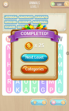 Word Search: Hidden Words Game Screenshot