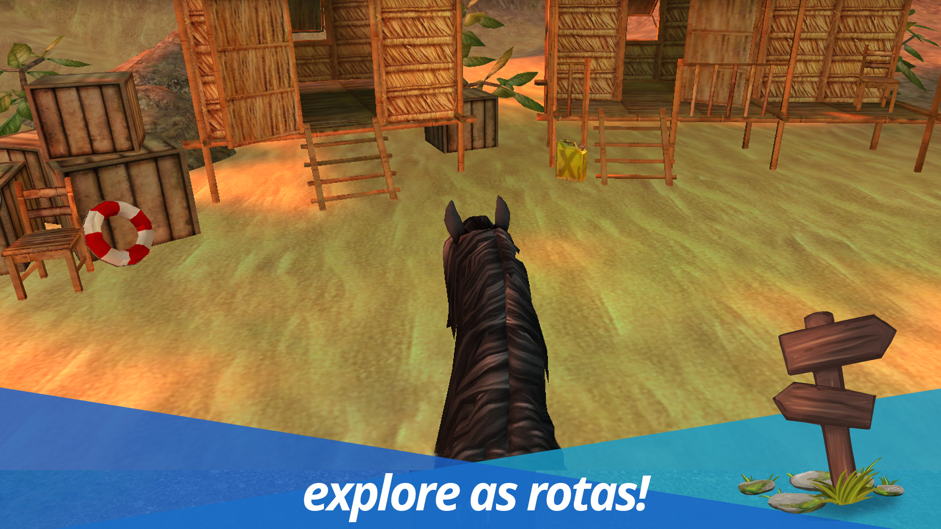 Captura de Tela do Jogo Horse World: Cavalo Bonito