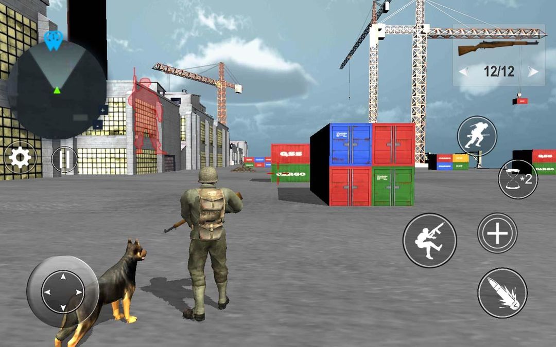 Call Of Courage 2 : World War 2 Frontline Commando screenshot game