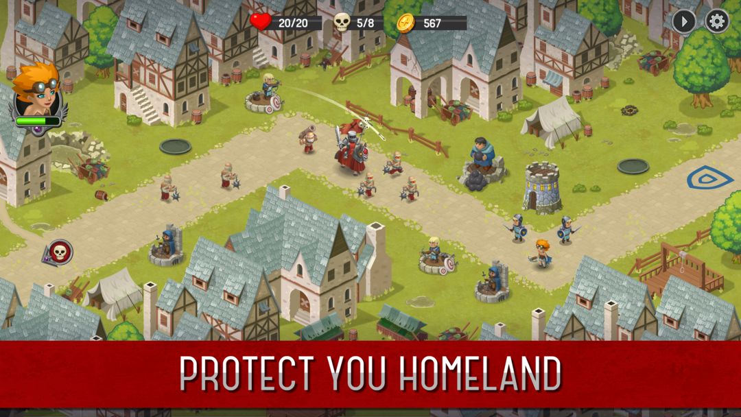 Screenshot of Tower Defense: New Realm TD