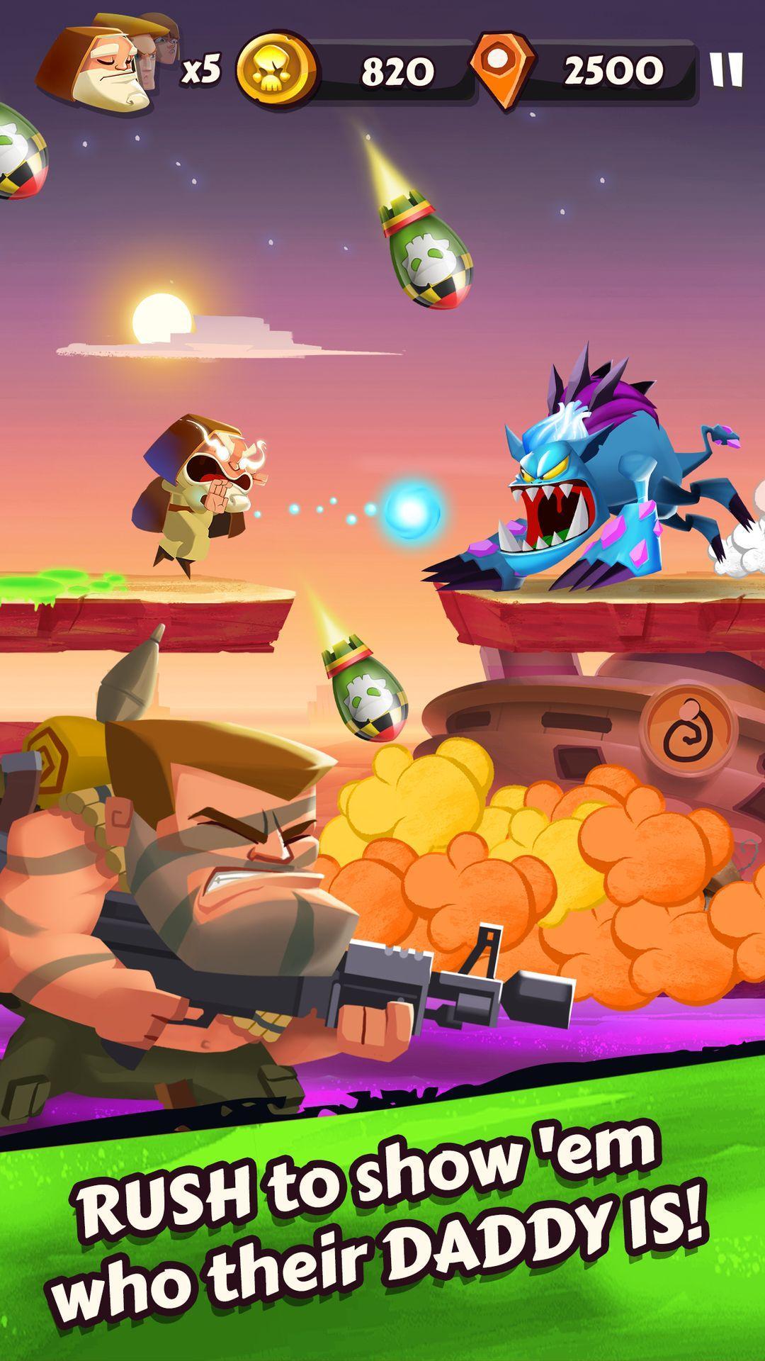 Band of Badasses: Run & Shoot Game Screenshot