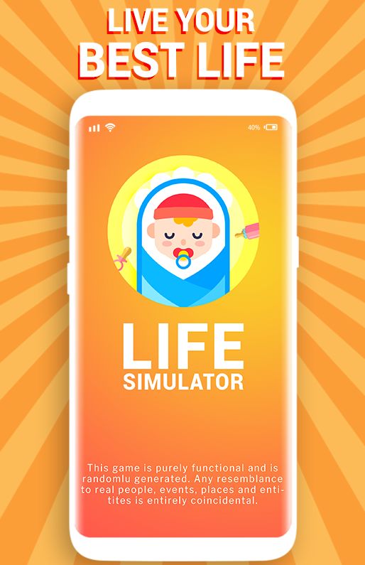 Screenshot of My New Life Simulator – Life Simulation Game
