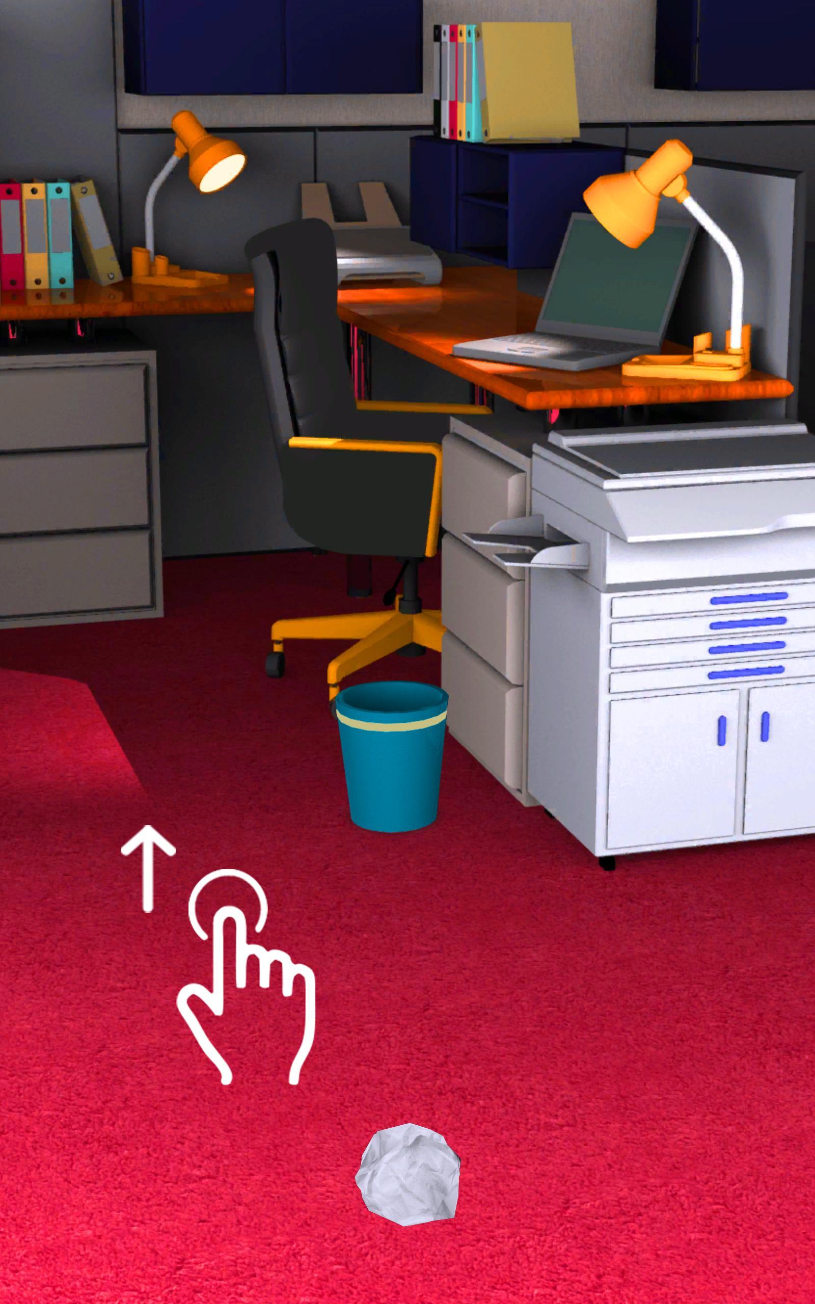 Paper Throw - Aim and Toss Game Screenshot