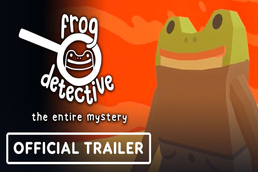 Screenshot of the video of Frog Detective: The Entire Mystery