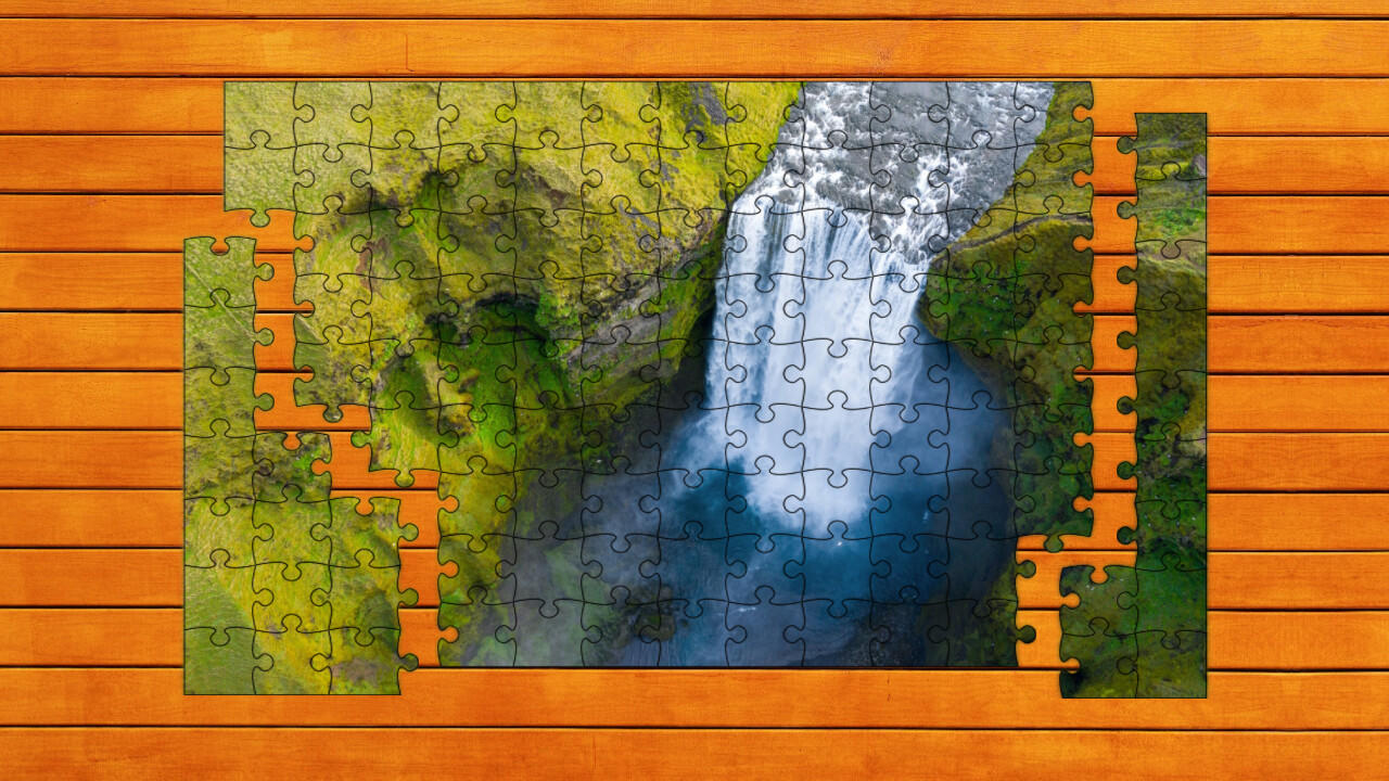 Aerial Nature Jigsaw Puzzles Game Screenshot