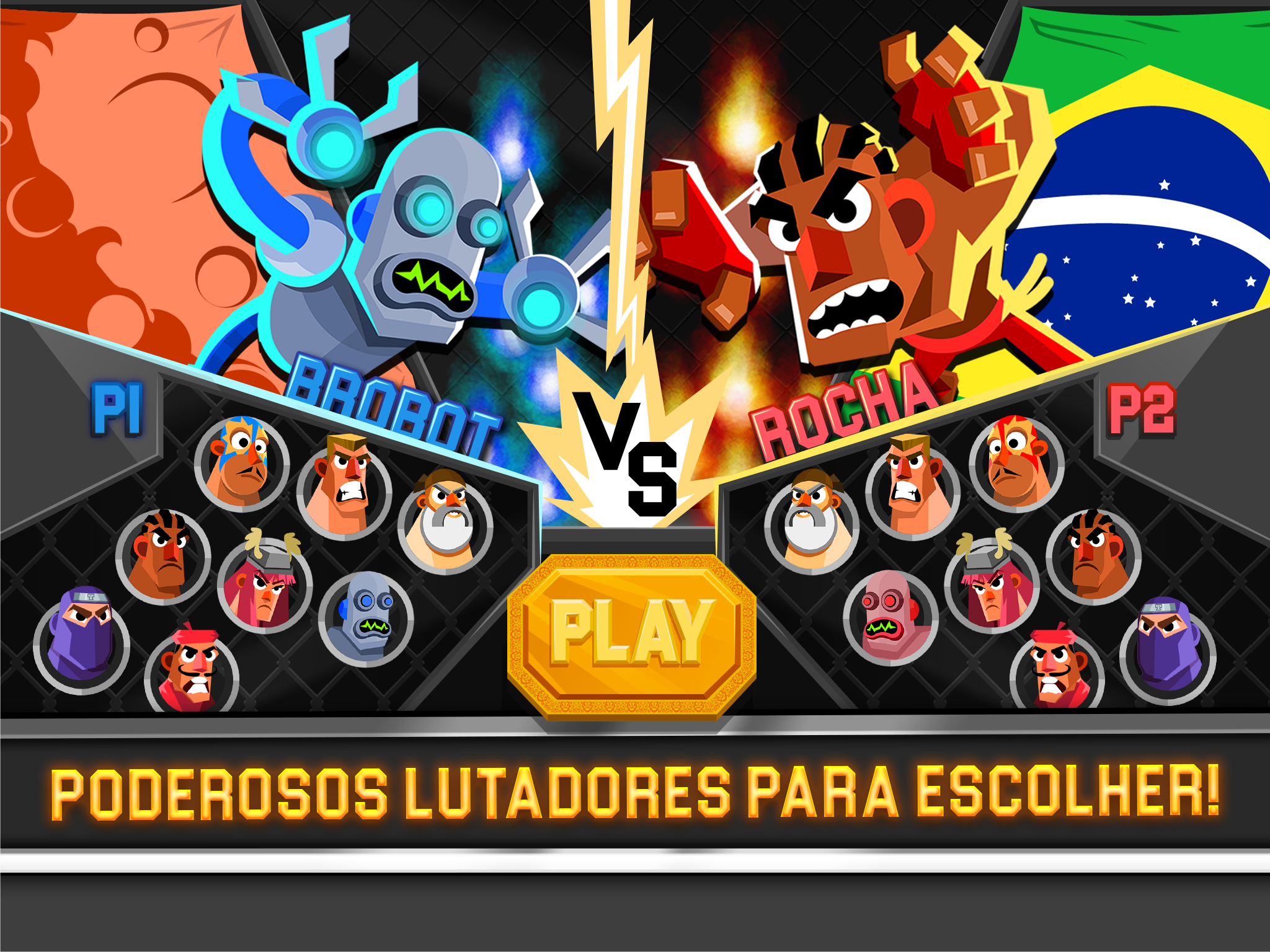 Captura de Tela do Jogo UFB 3: MMA Fighting Game