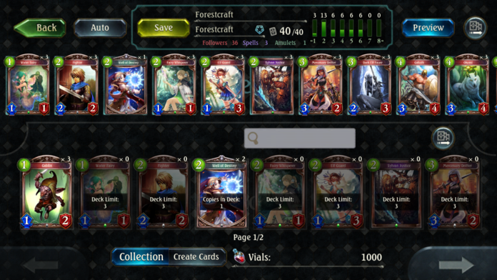Shadowverse Game Screenshot