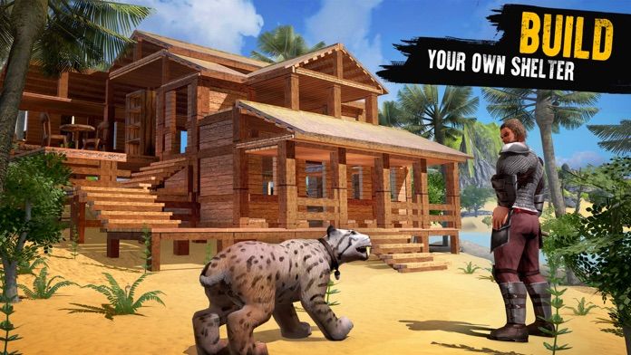 Jurassic Survival Island screenshot game