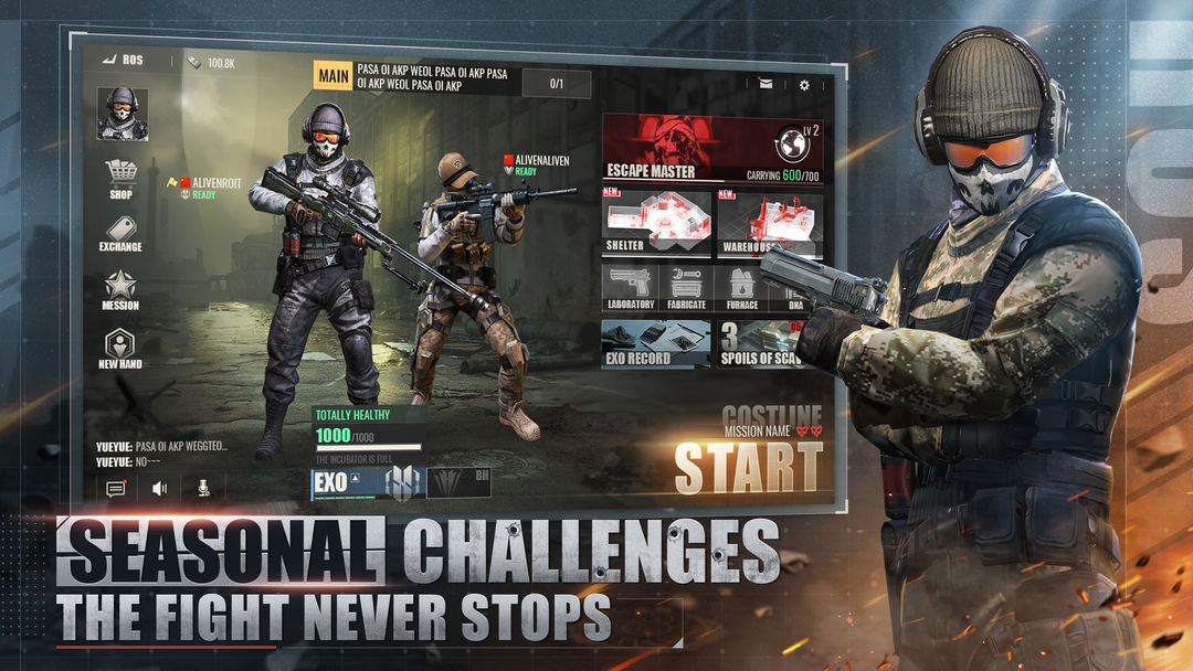 Rules of Survival 2.0 게임 스크린 샷