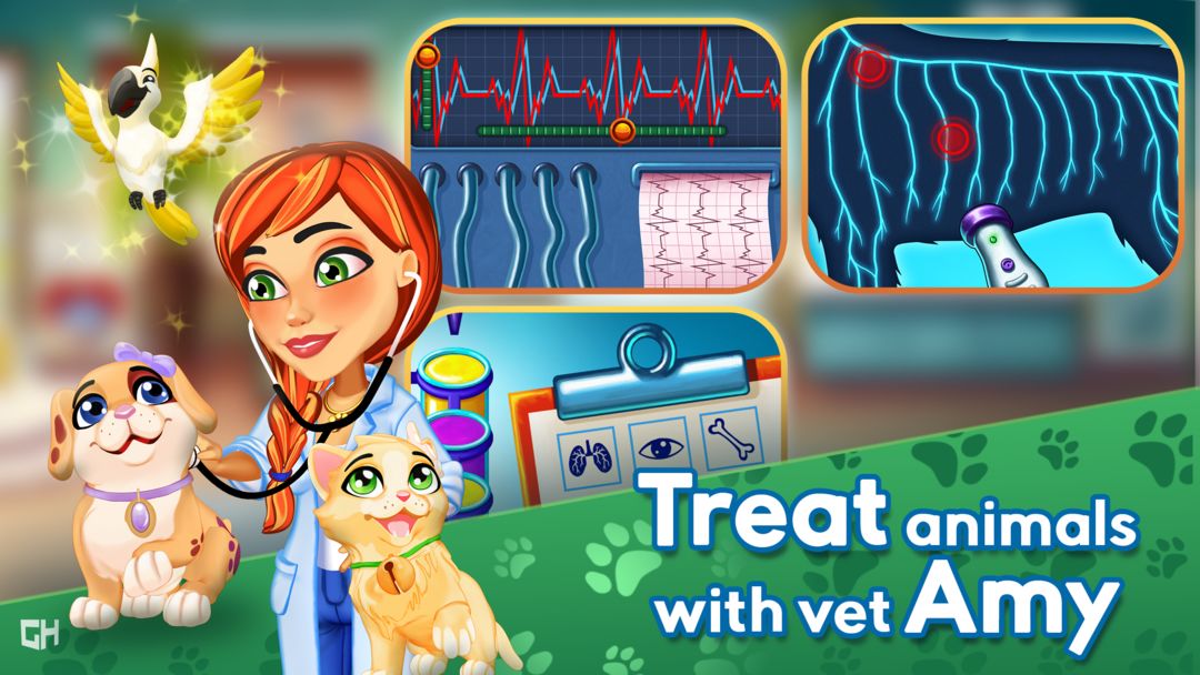 Dr. Cares - Amy's Pet Clinic ภาพหน้าจอเกม