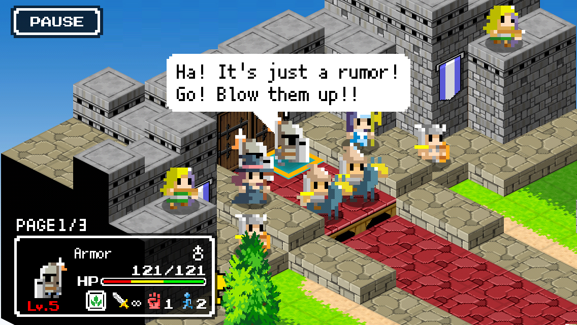 Ambition of the Slimes Game Screenshot